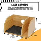 Bamboo Caddy for Chemex, Bodum & Cosori Coffee Makers