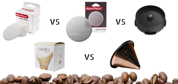 Metal vs Paper Filters: Which is Best for AeroPress and Chemex Coffee Makers?