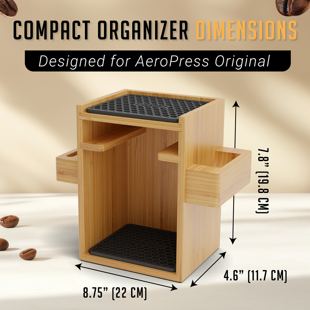 Compact Organizer for AeroPress Original Coffee Maker – HEXNUB