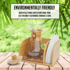 Bamboo Caddy for Chemex, Bodum & Cosori Coffee Makers